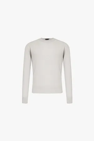 Tom Ford Crew-neck Long-sleeves Cashmere and Silk Jumper