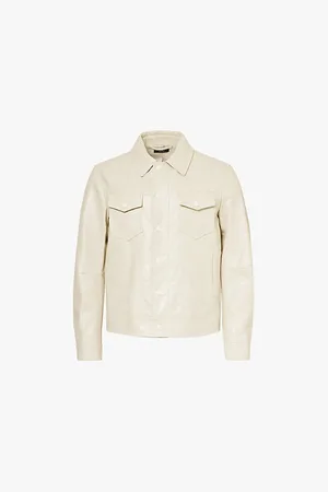 Tom Ford Spread-collar Regular-fit Leather Jacket
