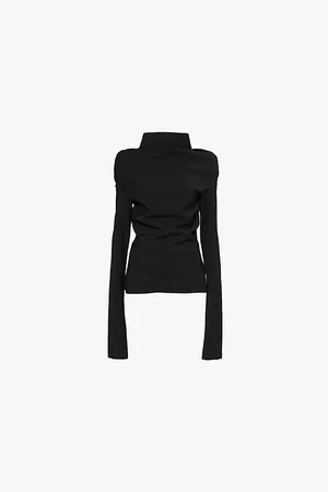 Acne Studios Roll-neck Regular-fit Wool-blend Top