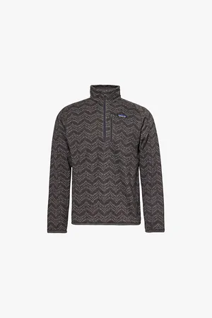 Patagonia Brand-patch Zip-pocket Regular-fit Recycled-polyester Sweatshirt