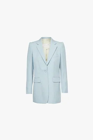 DRIES VAN NOTEN Bemers Notched-lapels Wool Blazer