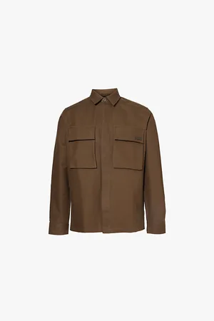 Belstaff Maker Brand-plaque Regular-fit Cotton Shirt