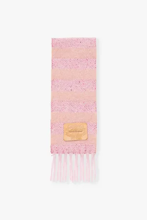 Acne Studios Striped Alpaca-blend Scarf