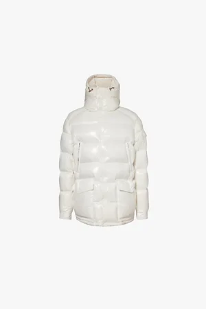 Moncler Chiablese Brand-badge Shell-down Parka Jacket