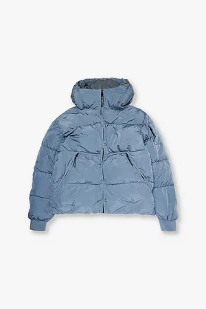 C.P. Company Hooded Two-zip-pockets Shell-down Jacket 10-14 Years