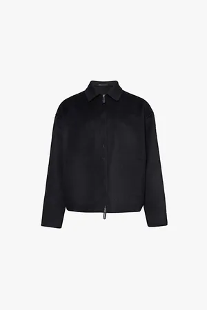 Giorgio Armani Brushed Cashmere-blend Jacket