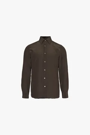 Tom Ford Chiffon Slim-fit Silk Shirt