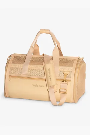 WILD ONE Logo-embroidered Woven Travel Dog Carrier
