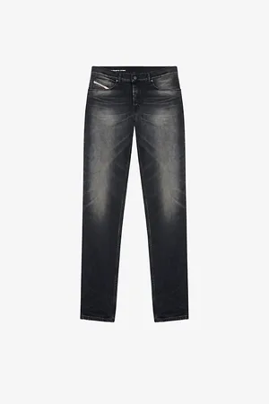 Diesel 2023 D-finitive Brand-patch Regular-fit Stretch-denim Jeans