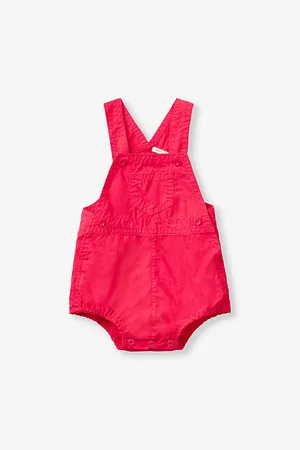 Benetton Patch-pocket Sleeveless Cotton Romper 1-18 Months