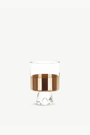 Tom Dixon Tank Copper and Glass Tumblers Set of Two