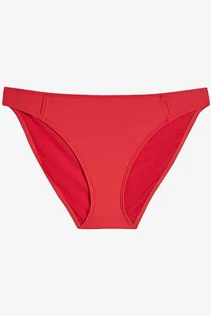 Ted Baker Shanees Logo-embellished Low-rise Bikini Bottoms