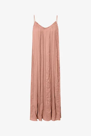 Twist & tango Summer Textured-weave Recycled-polyester Maxi Dress