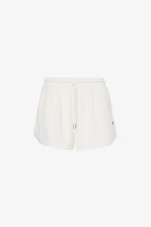 4th & Reckless Ella Logo-embroidered Woven Shorts