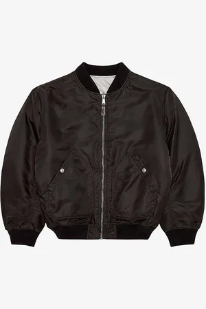 Diesel J-mattan Logo-embroidered Relaxed-fit Nylon Bomber Jacket