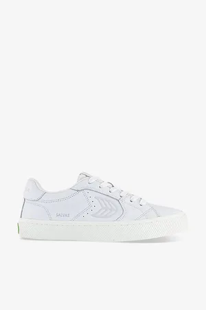CARIUMA Salvas Branded Leather Low-top Trainers