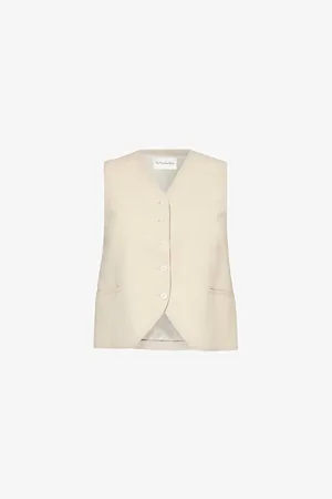 The Frankie Shop Chelsea Twill Waistcoat