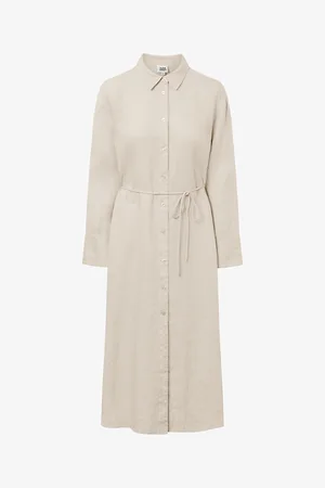 Twist & tango Joy Wide-sleeves Linen Midi Dress