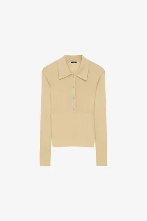 Joseph Ribbed Merino-wool Polo Sweater