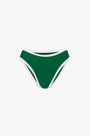 4th & Reckless Cabo Contrast-trim Bikini Bottoms
