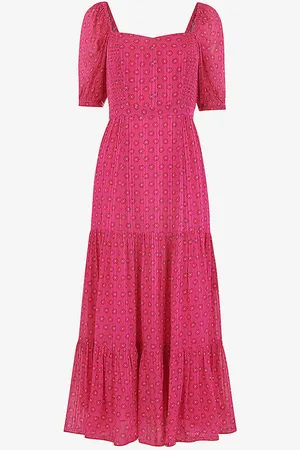 Whistles Amie Floral-print Woven Maxi Dress