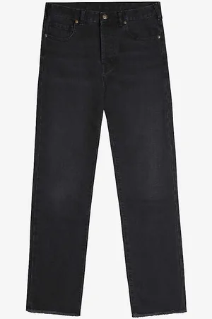 By Malina Alexa Straight-leg High-rise Organic-cotton Jeans