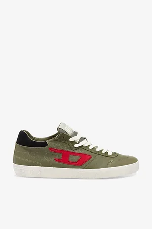 Diesel S-leroji Branded Low-top Leather Trainers