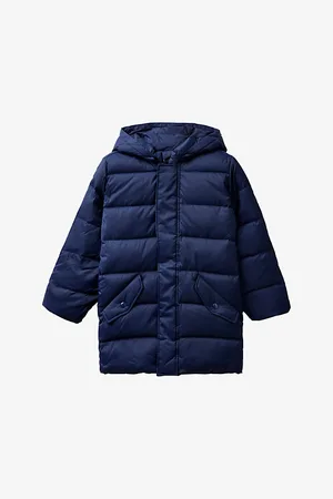 Benetton Feather-and-down-padded Shell Coat 6-12 Years