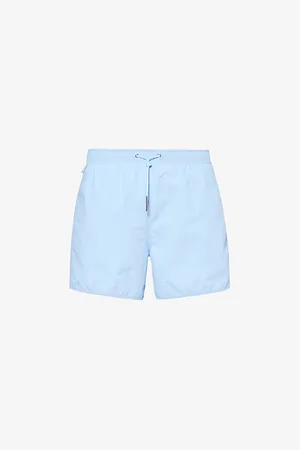 CDLP Drawstring-waist Three-pocket Recycled-polyamide Swim Shorts