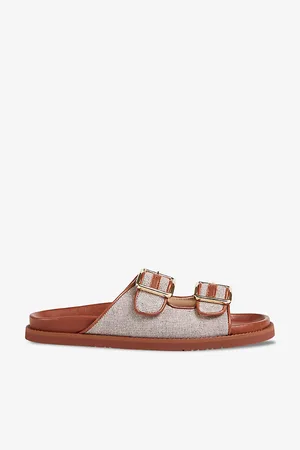 LK Bennett Ionna Double-strap Woven Sandals