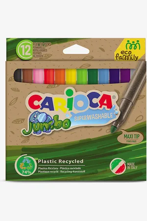 Frescobol Carioca Eco Family Jumbo Maxi-tip Felt-tip Pens Set of 12