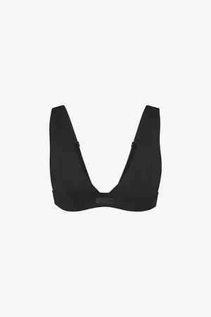 SKIMS Rcycld Plunge Bik Top
