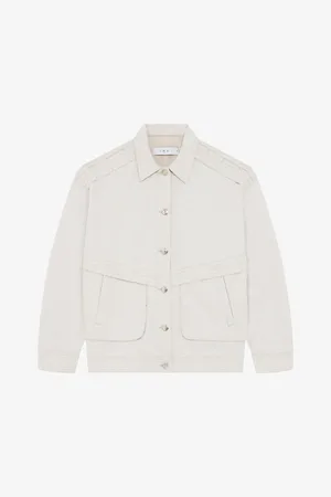 IRO Zano Patch-pocket Oversized Denim Jacket