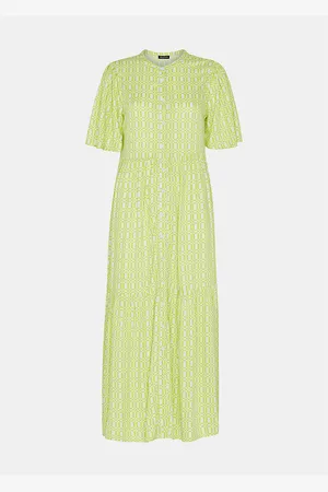 Whistles Graphic-print Woven Maxi Dress
