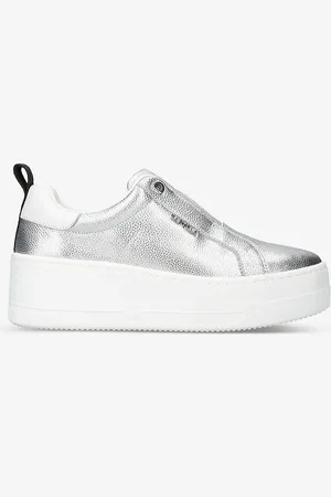 Carvela Connected Slip-on Leather Trainers