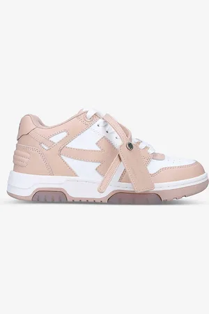 OFF-WHITE Ooo Low-top Leather Trainers