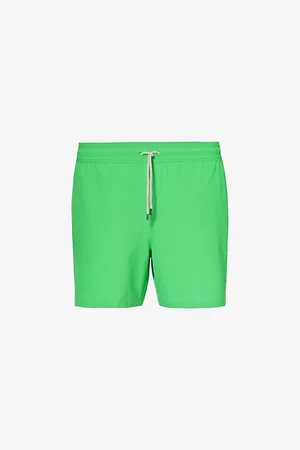Ralph Lauren Traveller Logo-embroidered Stretch Recycled-polyester Swim Shorts