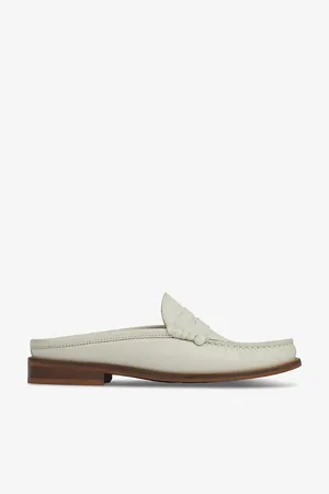 LK Bennett Oslo Backless Leather Loafers