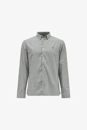 AllSaints Varmo Checked Ramskull-embroidered Cotton Shirt