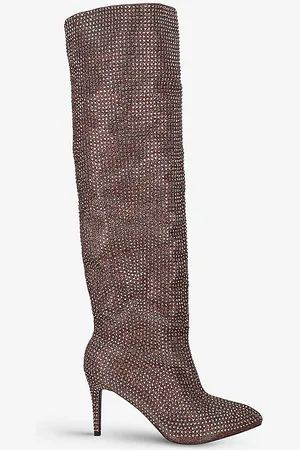 Carvela Stand Out All-embellished Knee-high Boots