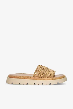 Dune Looners Flat Woven Slides