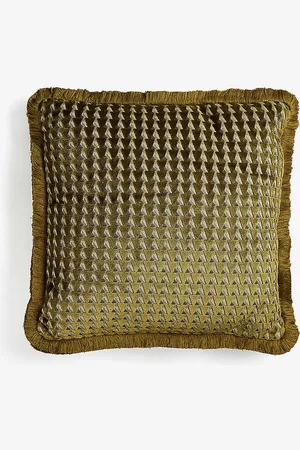 SOHO Charis Geometric Woven Cushion 50cm X