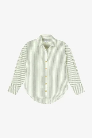 LK Bennett Bextor Striped Woven Shirt