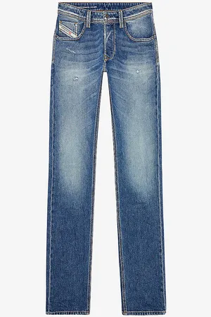 Diesel Larkee 1985 Straight-leg Stretch-denim Jeans
