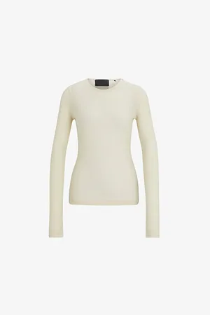 HUGO BOSS X Naomi Campbell Ribbed Jersey Top