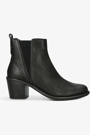 Carvela Secil Elasticated-panel Leather Chelsea Boots