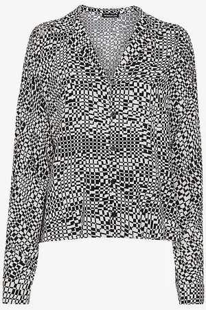 Whistles Polka-dot Woven Blouse