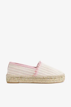 LK Bennett Tiana Striped Canvas Espadrilles