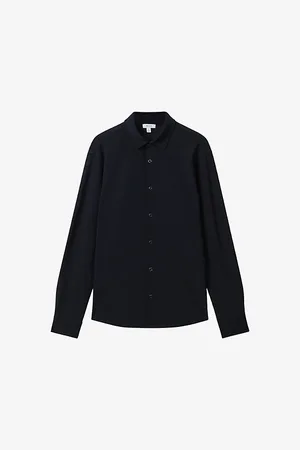 Reiss Corsica Regular-fit Textured Stretch-cotton Shirt