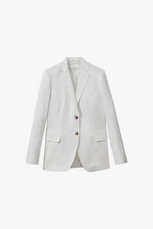 Reiss Harper Tailored-fit Cotton Blazer
